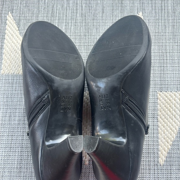 Naturalizer Black Block Heel Ankle Boot - Picture 5 of 6